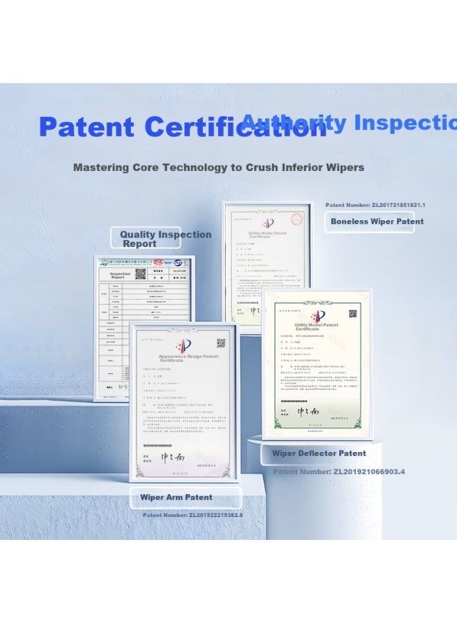 Generic Light Wiper Blades For 19-21 Kia Yipao Kx1, Original Wiper Blades A Grade S (24/16) - Image 4