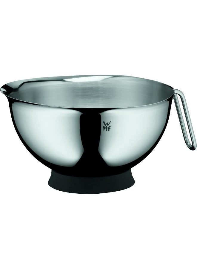 WMF 20 x 12 cm Mixing Bowl with Handle and Stable Stand, Green - Image 1