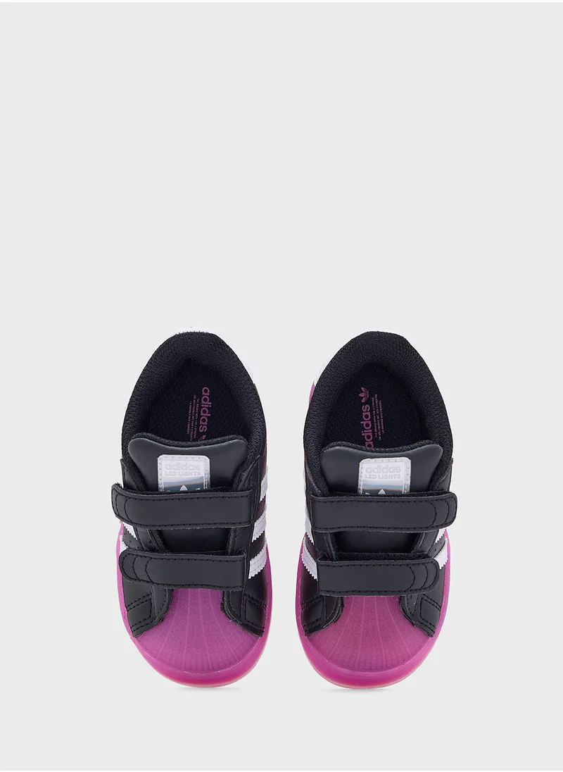 adidas Originals Infant Superstar Led Light