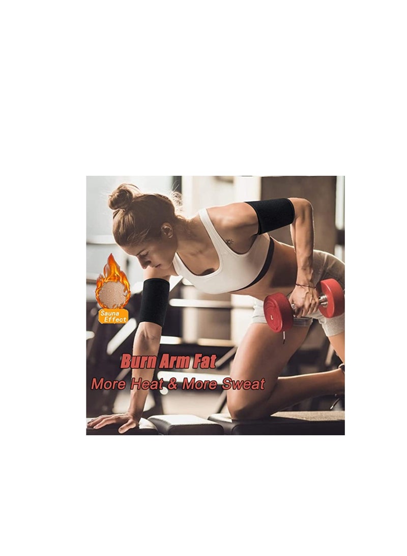 Generic Arm Shaper Helps Slimming Arm Fat Burning Small Size, you will get 2 pairs of slimming arm sleeves, enough quantity to change your clothes - Image 2