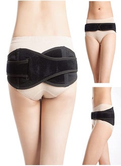 Sacroiliac Hip Belt, Joint Belt for Women, Hip Support Brace Belts for Pregnancy, SI Joint Belt Support, Sacroiliac Support Belt for Sciatica, Pelvis, Lumbar, SI Joint Pain Relief (Regular Size)