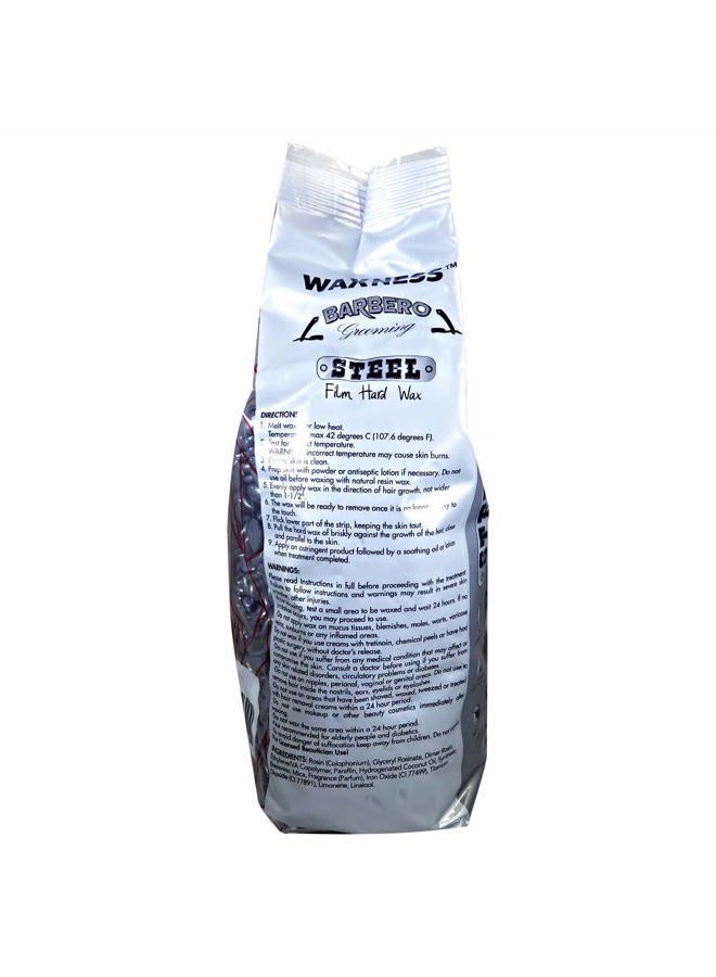 wax necessities Barbero Grooming Men Stripless Waxing Kit with Big 2.2 Pound Wax Bag - Image 5