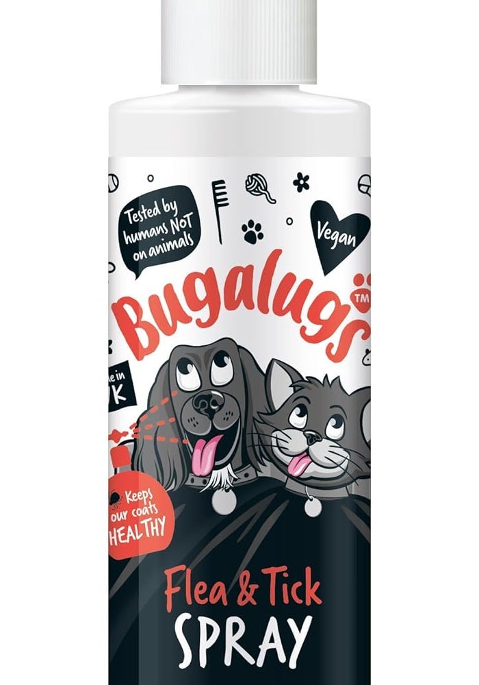 Bugalugs Flea & Tick Spray for Dogs & Cats - 200ML