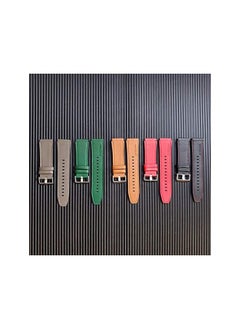 Dado Leather Replacement band special for Huawei GT3 Pro | GT3 | GT2 Pro watch, 22 mm strap (Brown)  - Image 5