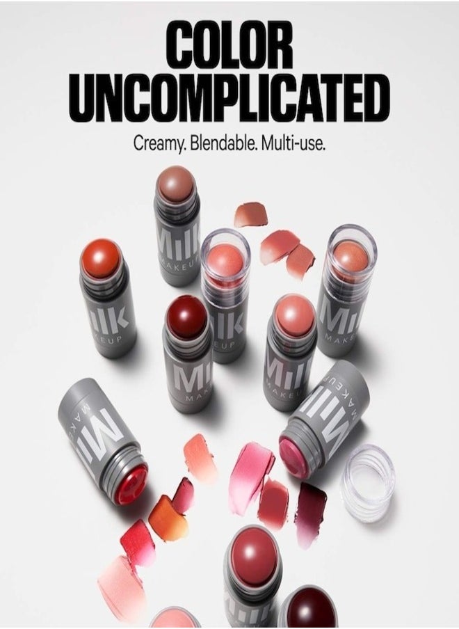 MILK MAKEUP - Lip + Cheek Cream Blush Stick Flip - True Red (6g) - Image 1