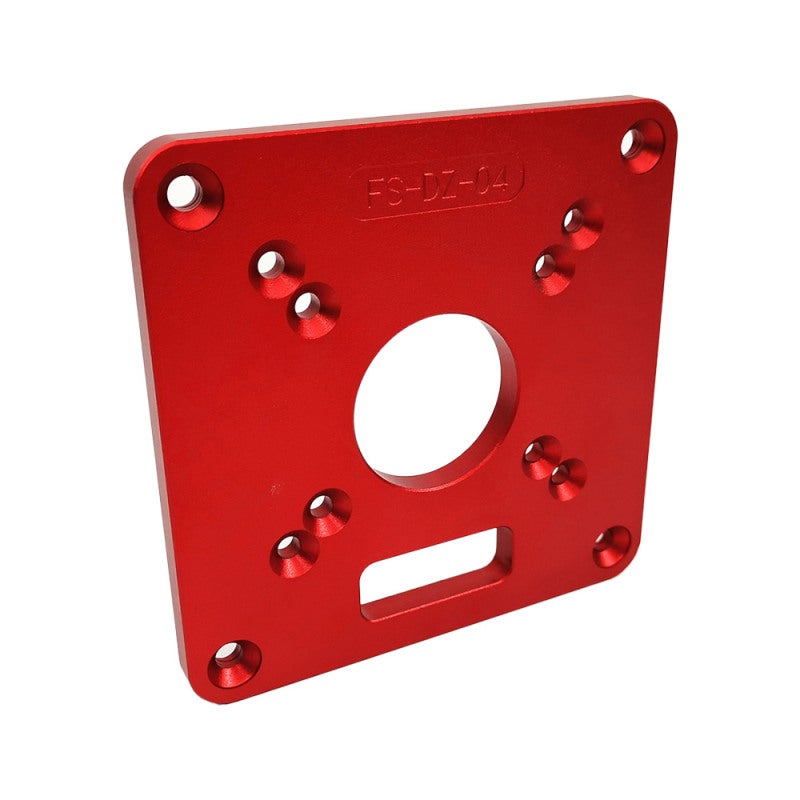 Aluminum Trimming Machine Flip Panel Kit 46 Inch - Durable Rustproof Insert Plate - Convenient Center-Hole Bushing Router Plate for Makita RT0700C - Image 3