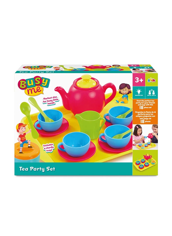 ADDO Busy Me Tea Party Set , Kitchen Playset, Interactive Playset, Imaginative Play, Role Play , Pretend Play, Gift For Kids And Toddlers  - Image 2
