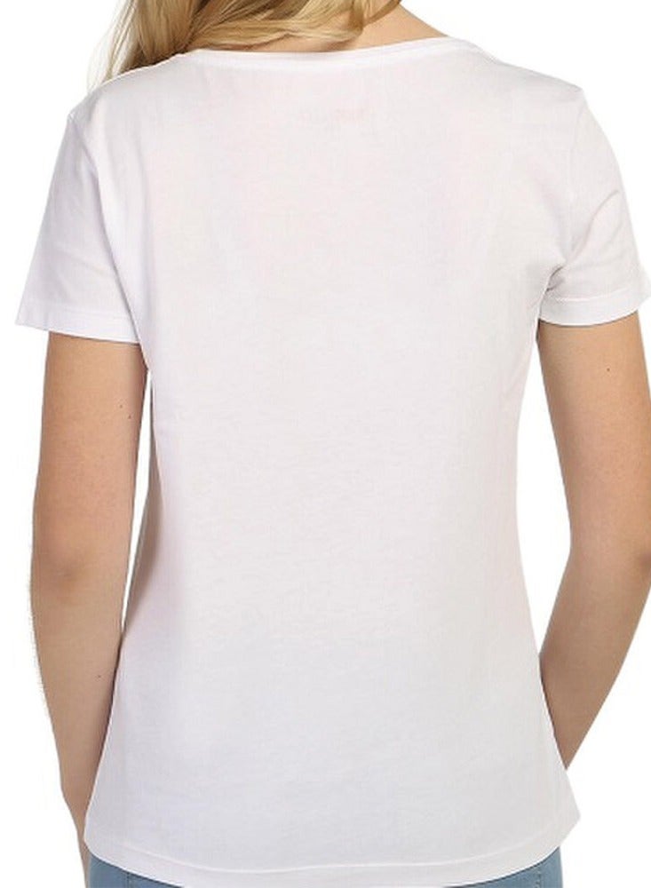 بيج ديزاين تيشيرت نسائي أبيض BiggDesign Enjoy Istanbul - Image 3