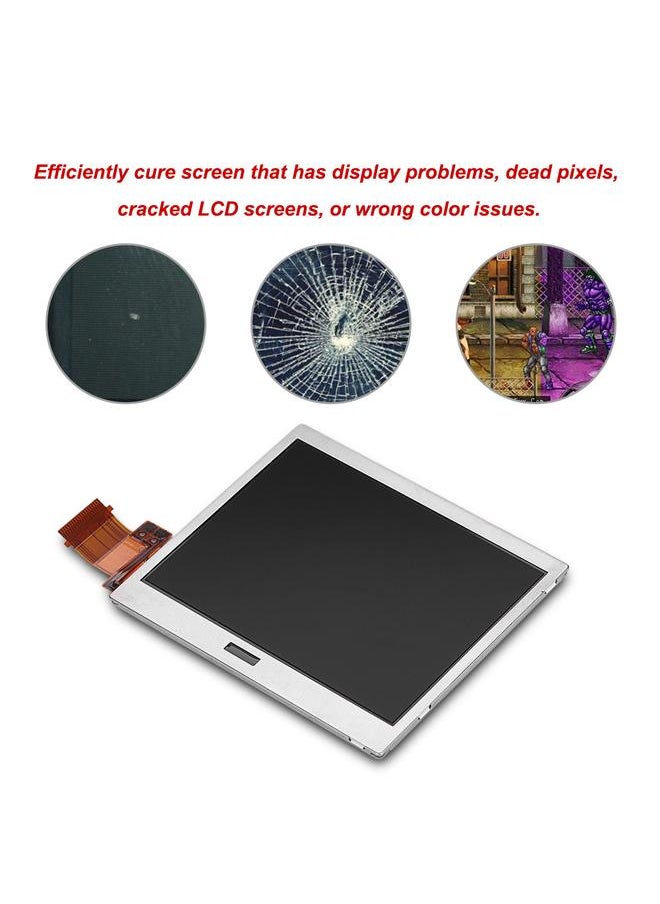 Thoraya High Quality Replacement Parts Upper Bottom LCD Screen Display for Nintendo NDSL  - Image 3