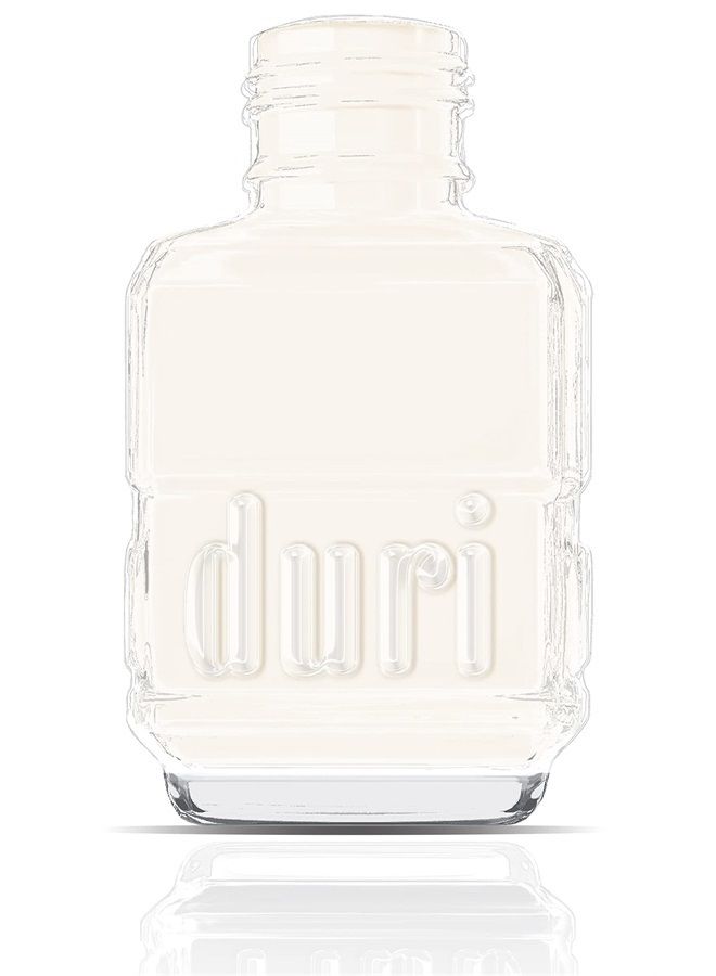 duri Nail Polish, 269 Ghost, Off White French Manicure Wedding Design Lacquer Sheer Coverage, 0.5 fl.oz. - Image 2
