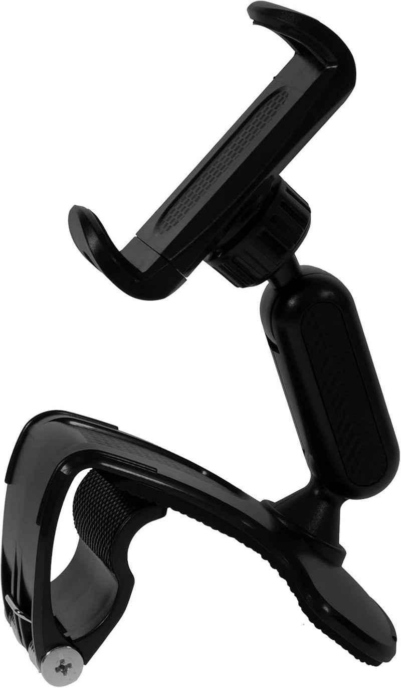 Car Phone Holder Mount for Cell Phone, Auto Dashboard Bracket with Stable Base, Universal Cellphone Car Holder for Navigation and Hands-Free Driving, Black - Image 1