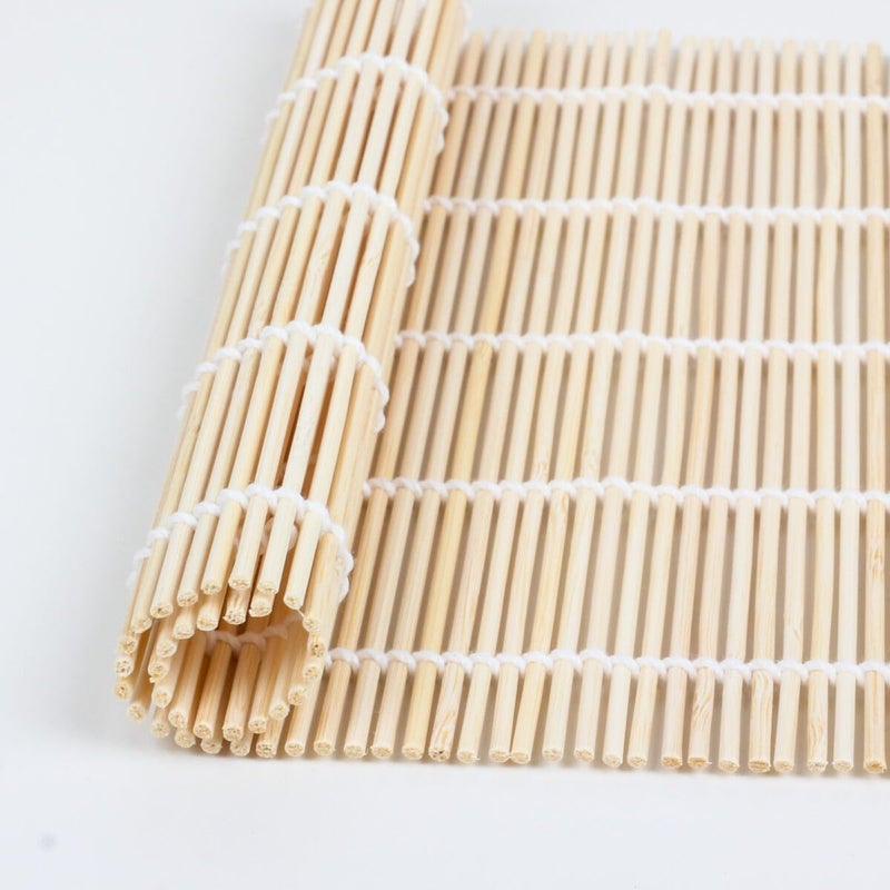 Urban Platter All Natural Bamboo Sushi Rolling Mat 100 Authentic Sushi Rolling Mat 95 Inch x 10 Inch Make Sushi at Home - Image 5