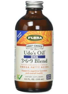 Flora - Udo's Choice Omega 369 Oil Blend with DHA, Udo's Oil Balanced 2:1:1 Ratio of Omega Fatty Acids, Supports Cognitive Function & Overall Health, 8.5-fl.oz. Glass Bottle - pzsku/Z263EA4D44D2660BAA1F4Z/45/_/1739882547/6a6298d2-fc3e-45a5-9f62-aac3615fe760