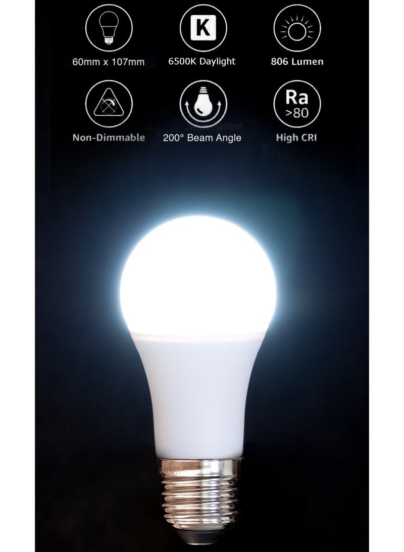 OSRAM Osram 8W LED Daylight 6500K, E27 Base, 806lm Energy-efficient LED Bulb - Image 2
