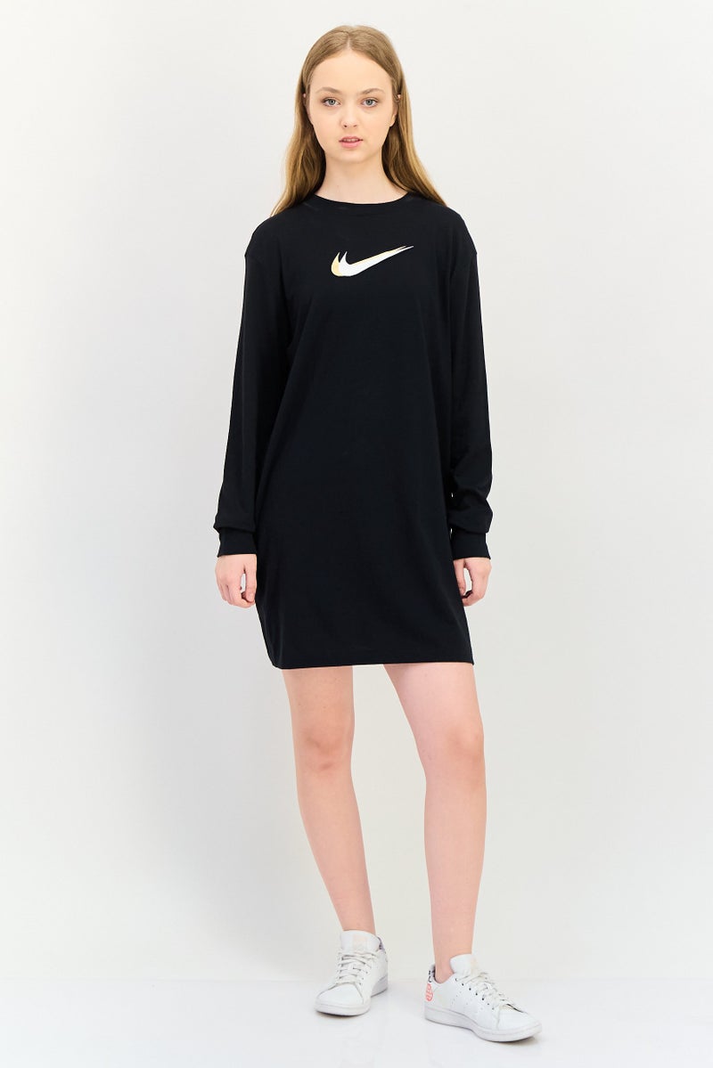 Nike Women Loose Fit Long Sleeve Outdoor Mini Dress - Image 4