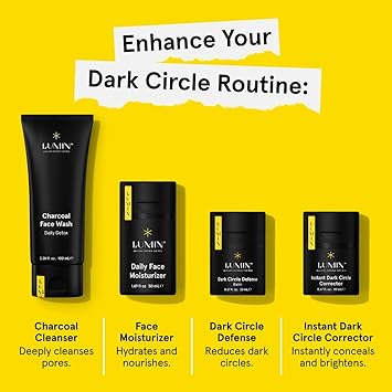 LUMIN Lumin Mens Dark Circle Defense Balm AntiAging Korean Formulated Eye Cream Treatment for dark circles fine lines wrinkles Suitable for all skin types Daily Use 20ml 1Pack - Image 5