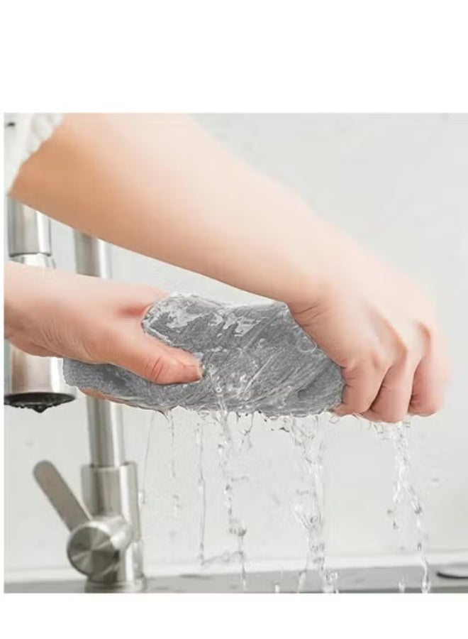 COYO Microfiber Ultra Absorbent Cleaning Cloth, Lint Free, Streak Free Cleaning Rag Towels for Washing Cars, Kitchen and Window, 32*32 CM, Grey, 12 Pack - Image 5