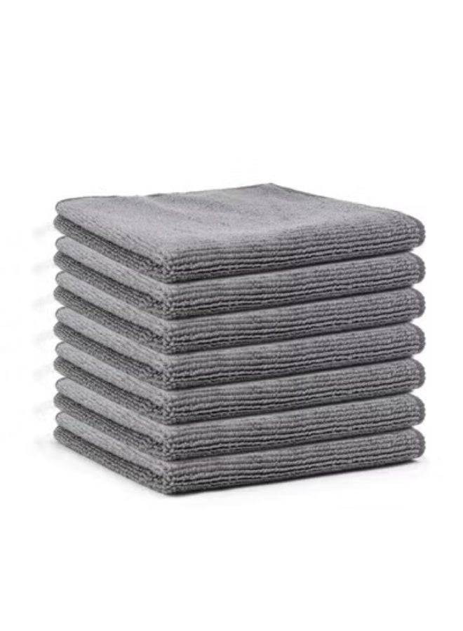 COYO Microfiber Ultra Absorbent Cleaning Cloth, Lint Free, Streak Free Cleaning Rag Towels for Washing Cars, Kitchen and Window, 32*32 CM, Grey, 12 Pack - Image 3