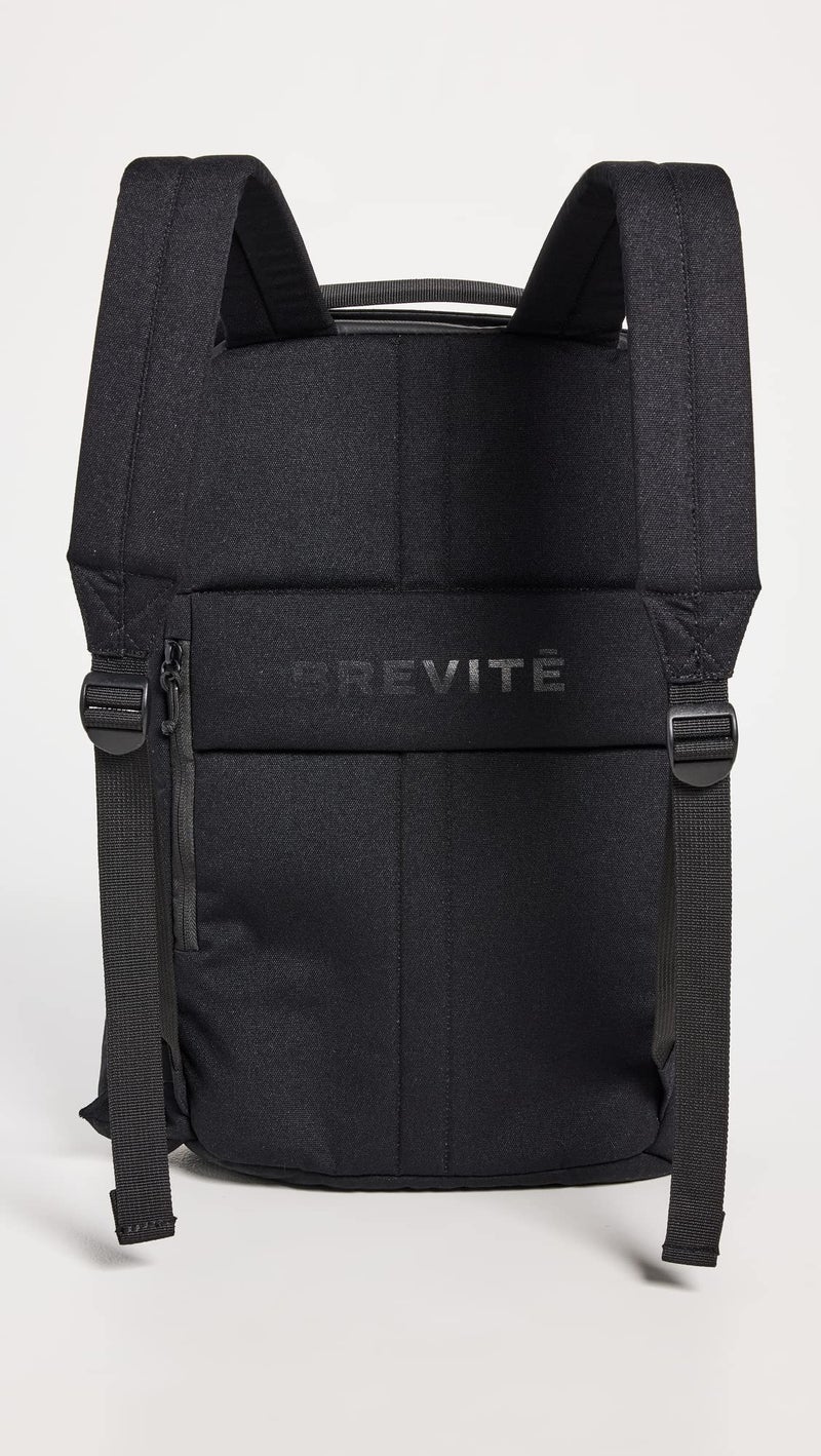 Brevite The Daily Backpack, Triple Black, One Size - Image 3