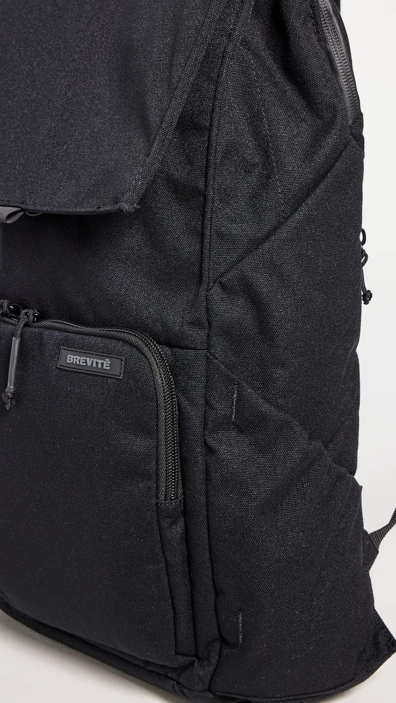 Brevite The Daily Backpack, Triple Black, One Size - Image 4