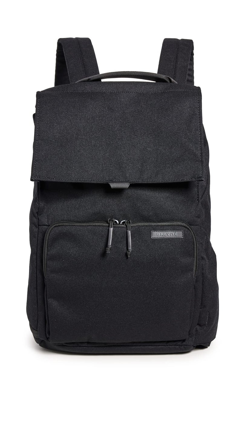 Brevite The Daily Backpack, Triple Black, One Size - Image 1