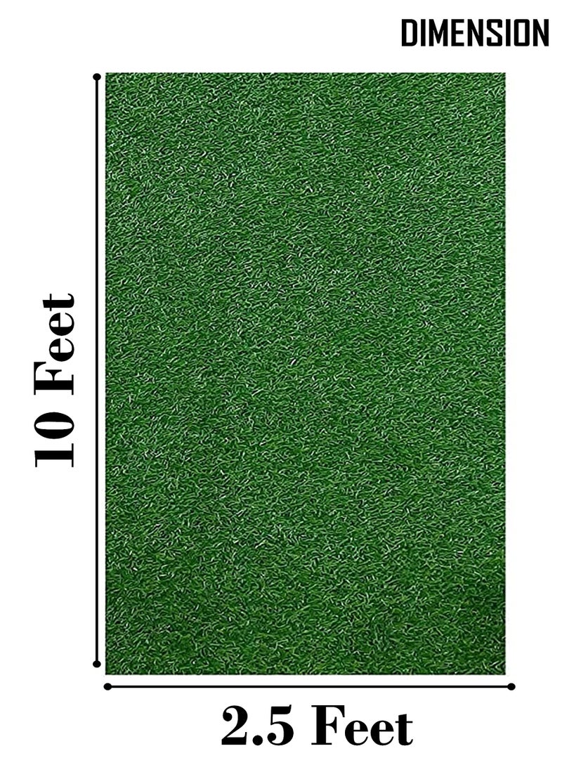 Yellow Weaves 35 mm High Density Artificial Grass Carpet for Balcony, Lawn (2.5 x 10 Feet, Natural Green) - Image 4