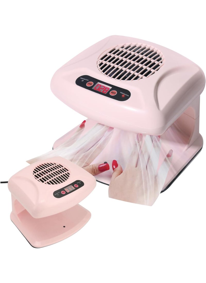 Bewinner - Nail Dryer for Regular Polish Nail Drying Fan with Auto Sensor Hot  Cold Air Nail Dryer Fan for Home and Salon Use - Image 1