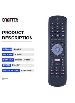 OMETTER New Remote Control for PHILIPS TV YKF406-001 996596003606 996599004210 398GR08BEPHN0012HT 398GR08BEPHN0011HL  - Image 3