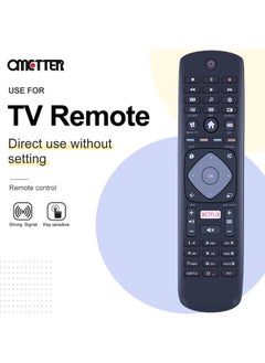 OMETTER New Remote Control for PHILIPS TV YKF406-001 996596003606 996599004210 398GR08BEPHN0012HT 398GR08BEPHN0011HL  - Image 5