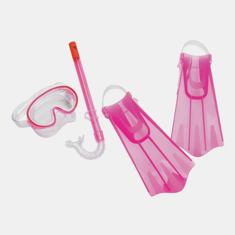 سبيدو Kids' Aqua Quest Swimming Googles and Fins Set