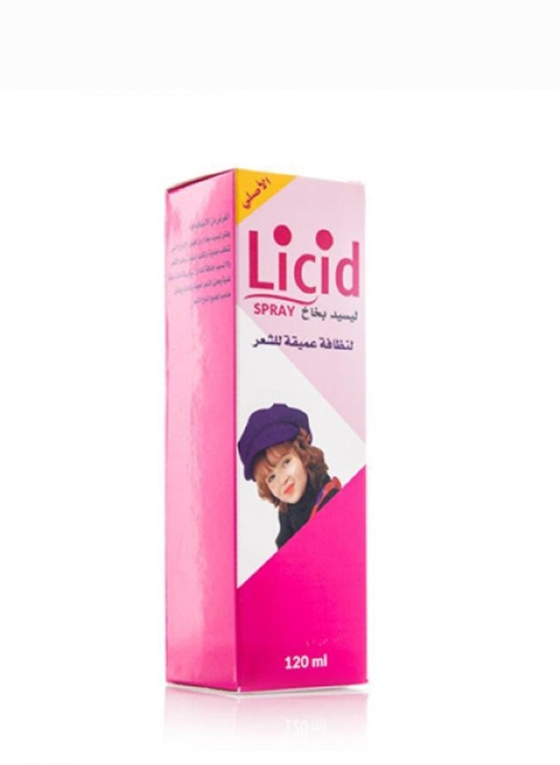 Licid Spray for healthy, clean and shiny hair 120 ml - Image 1