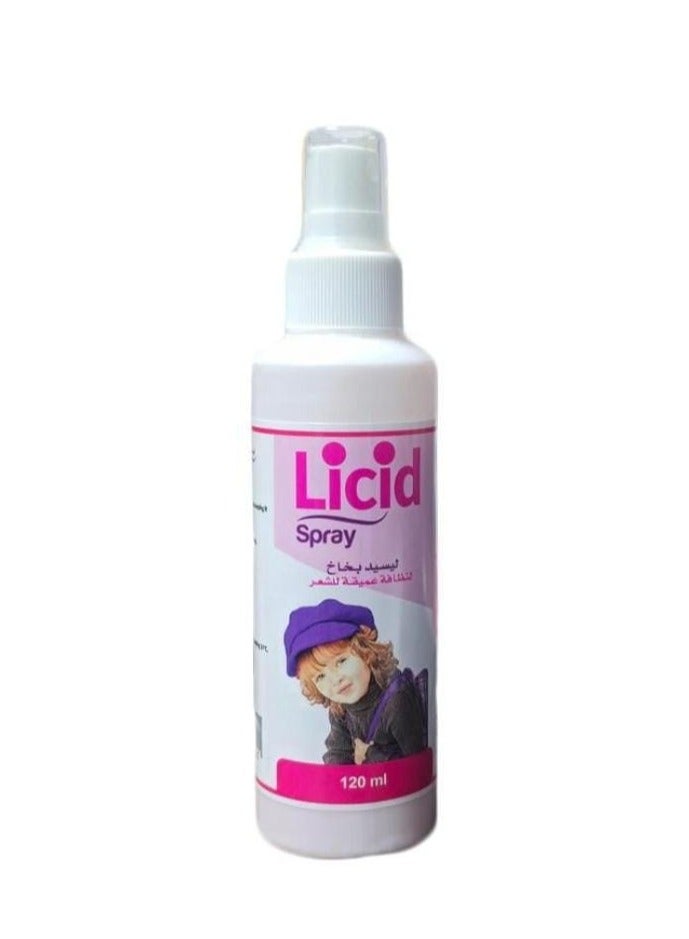 Licid Spray for healthy, clean and shiny hair 120 ml - Image 2