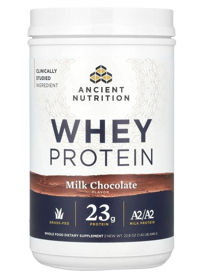 Ancient Nutrition Whey Protein Milk Chocolate 1.42 lb (646 g)