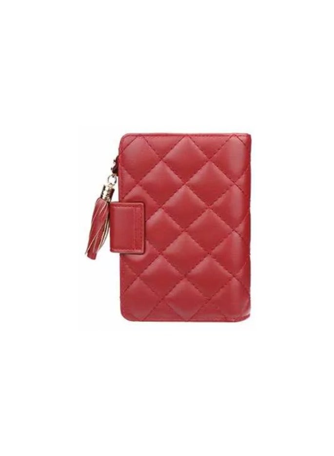 Baellery women's wallet with multiple card slots - red - Image 4