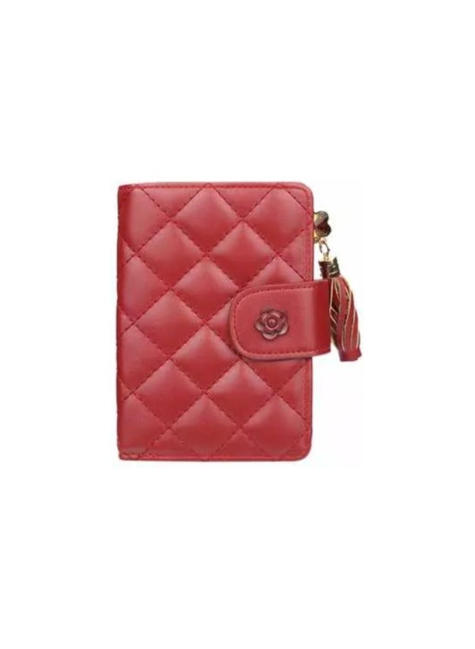 Baellery women's wallet with multiple card slots - red - Image 2