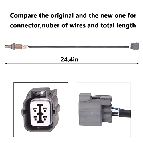 DOSKJOK 234-4621 O2 Oxygen Sensor Air Fuel Ratio Upstream Compatible with Accord 98-02 Civic 01-05 Odyssey 02-04 Prelude 98-01 CL NSX TL 1Pcs - Image 4
