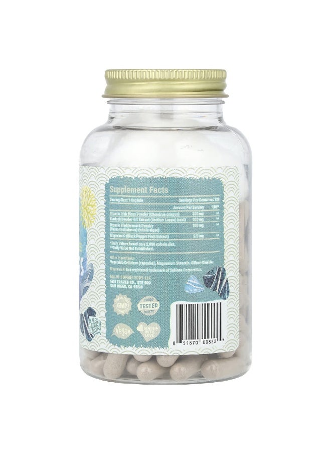 Maju Superfoods Maju Superfoods, Wild Sea Moss, Extra Strength, 120 Capsules  - Image 2