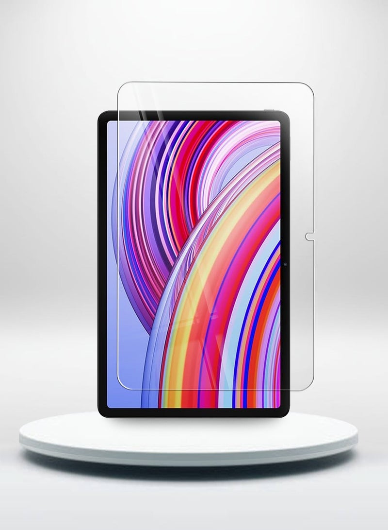 Techie حماية شاشة زجاجية مقسّاة خالية من الفقاعات لهاتف Xiaomi Redmi Pad Pro 12.1 بوصة / Xiaomi Poco Pad 12.1 بوصة 2024 HD - Image 1