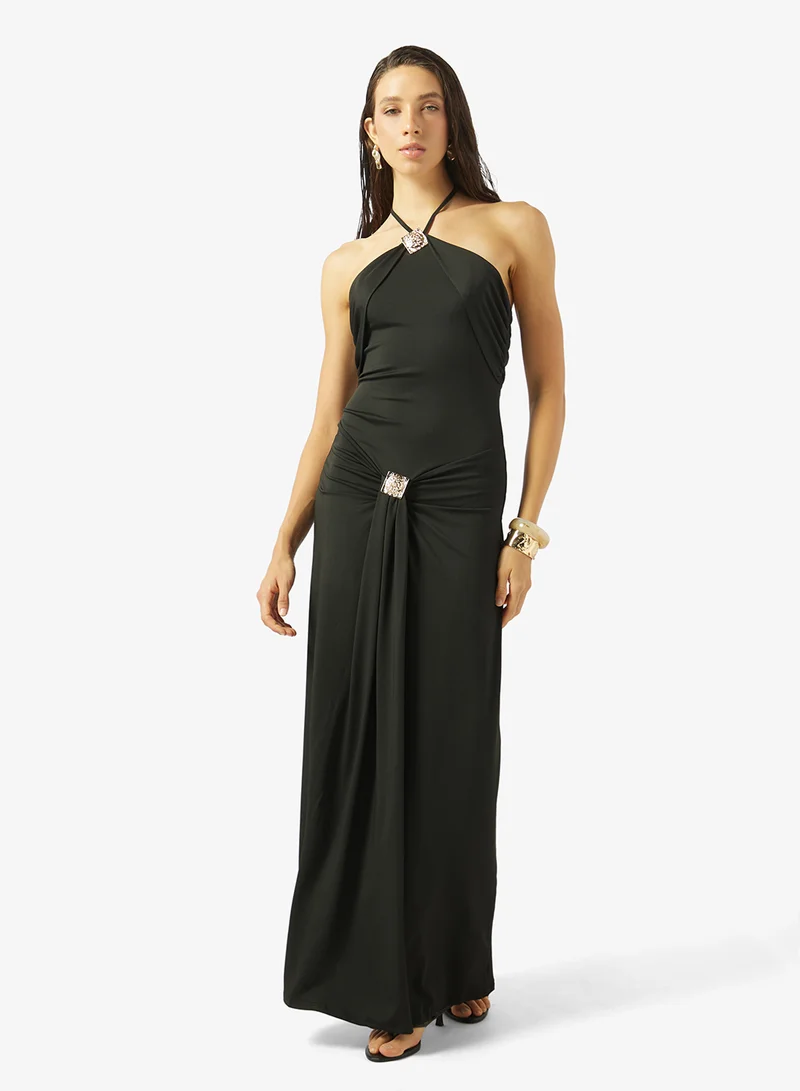 Soleira Halter Neck Dress