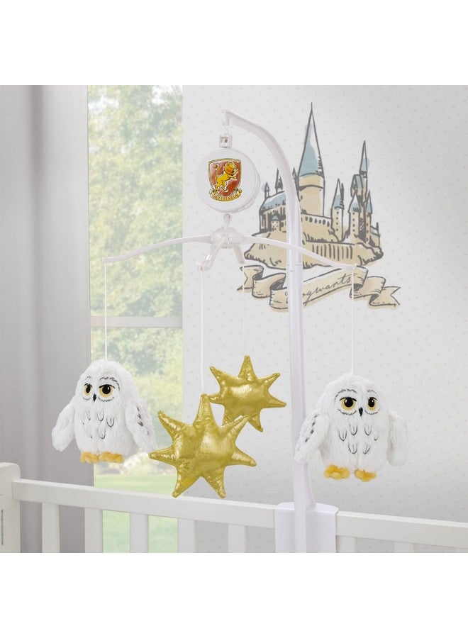 NoJo Warner Brothers Harry Potter Magical Moments White And Gold Hedwig Musical Mobile - Image 3