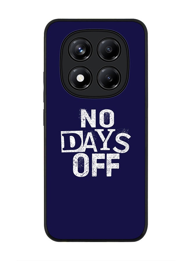 Stylizedd For Xiaomi Redmi Note 14 Pro 5G / X7 5G Case,Slim fit Camera Protection, Shockproof Thin Phone cover  - No days off - Image 1