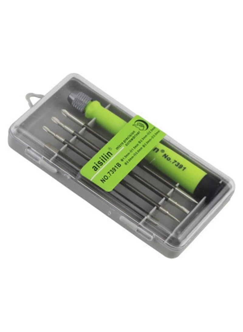 Precision screwdriver for maintaining various mobile phones, glasses and watches, 5 pieces - Image 2