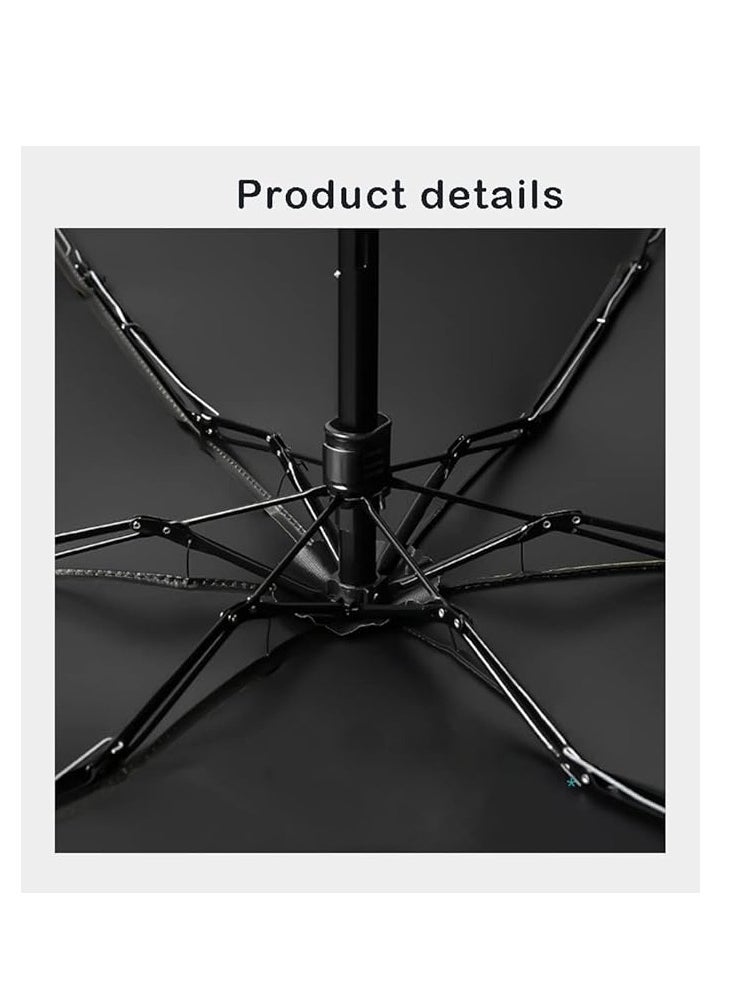 Hihonor - Mini Travel Umbrella,  Ultra-Light 6 Fold Umbrella, Anti-Uv & Rain Folding, Sunscreen Pocket Umbrella,  Folding Pocket Umbrella for Handbags - Image 1