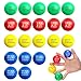 Zomiboo 20 Pieces Motivational Stress Balls Bulk for Adults Back to School Gifts Fidget Inspirational Funny Toys Squeeze Balls Employee Appreciation Gift for Adult Goodie BagVibrant Color - Image 2