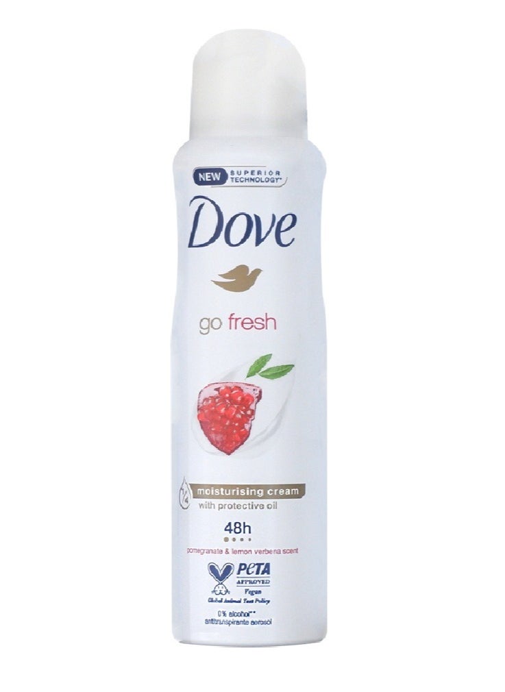 Go Fresh Moisturising Cream Antiperspirant Pomegranate and Lemon Verbena Scent- 150ml - pzsku/Z264049D88369C6BC7230Z/45/1741507720/d4371bcd-aa51-44ff-9e5c-72d2ee5cff66