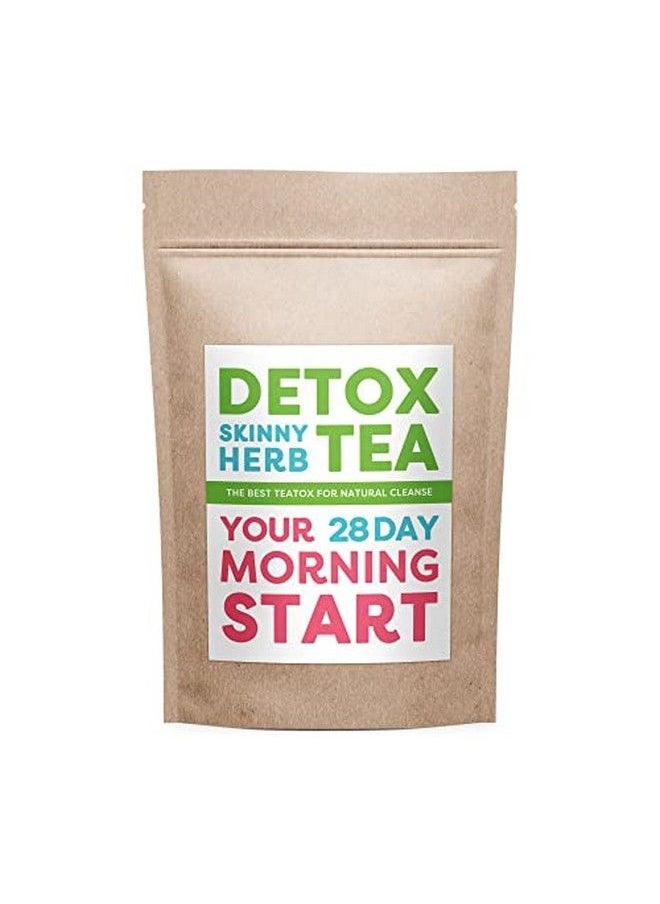 Detox Skinny Herb Tea - Morning Start Hibiscus Tea Bags Detox Tea 28 Count Drink Every Morning Caffeine Free Gluten Free Keto Friendly By Detox Skinny Herb Tea - Image 1