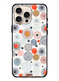Apple iPhone 16 Pro Max Protective Case Cover Cotton Flowers Pattern