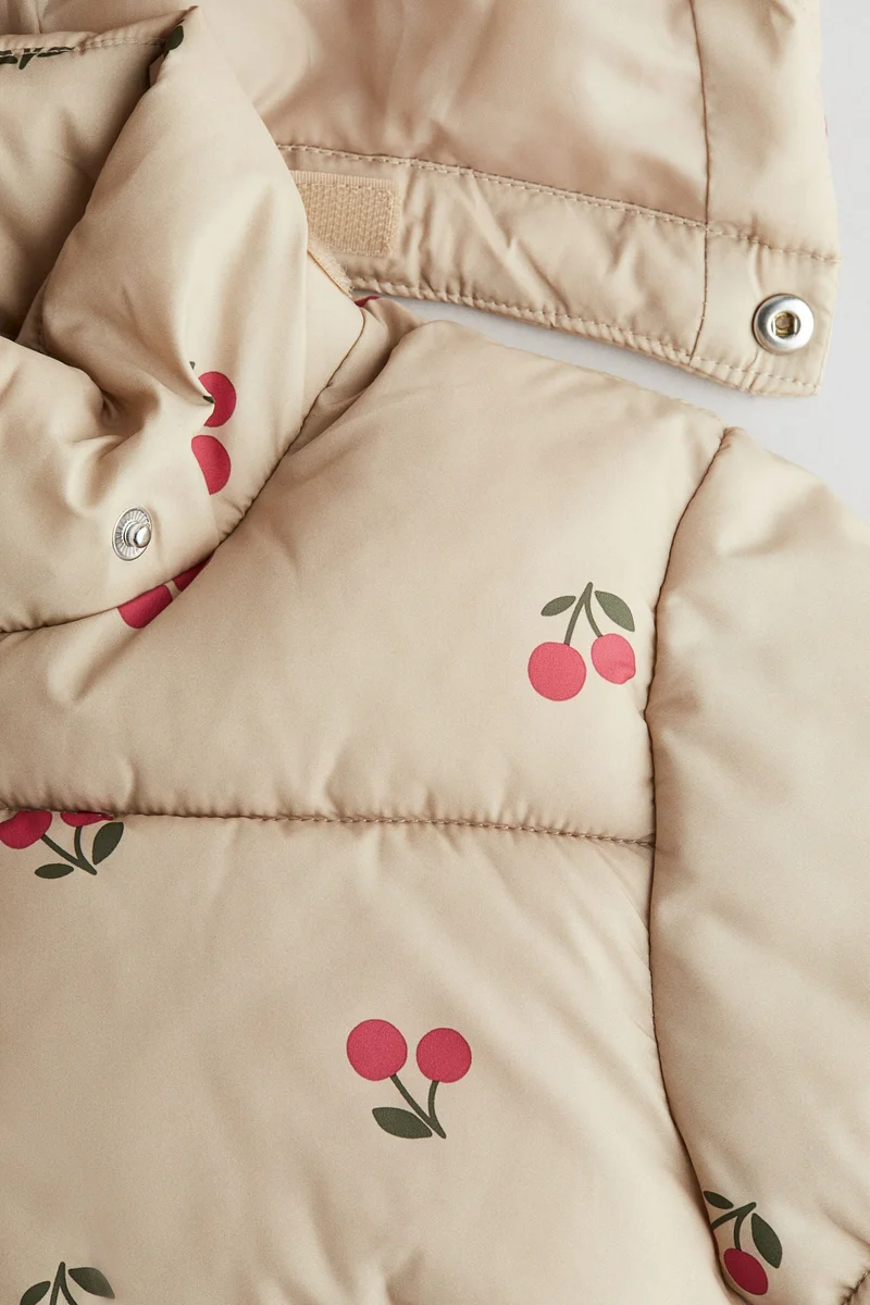 اتش اند ام جاكيت منفوخ ومقاوم للماء