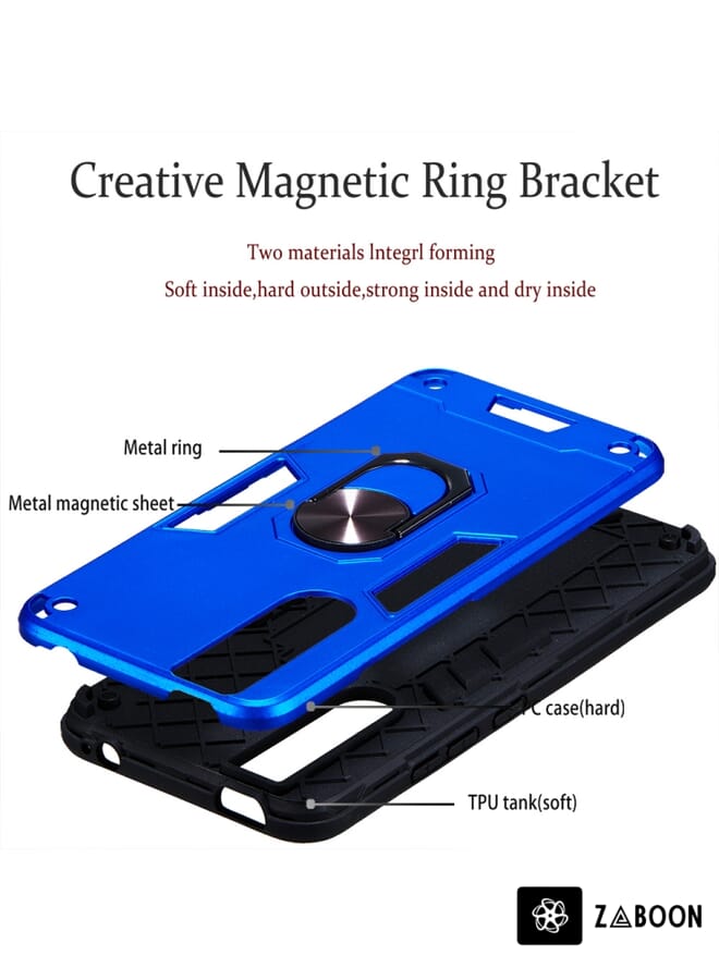 Zaboon Protective Case Cover For vivo V15 Plus / V15 Pro / S1 Pro2 in 1 Armour Series PC + TPU Protective Case with Ring Holder - Image 5