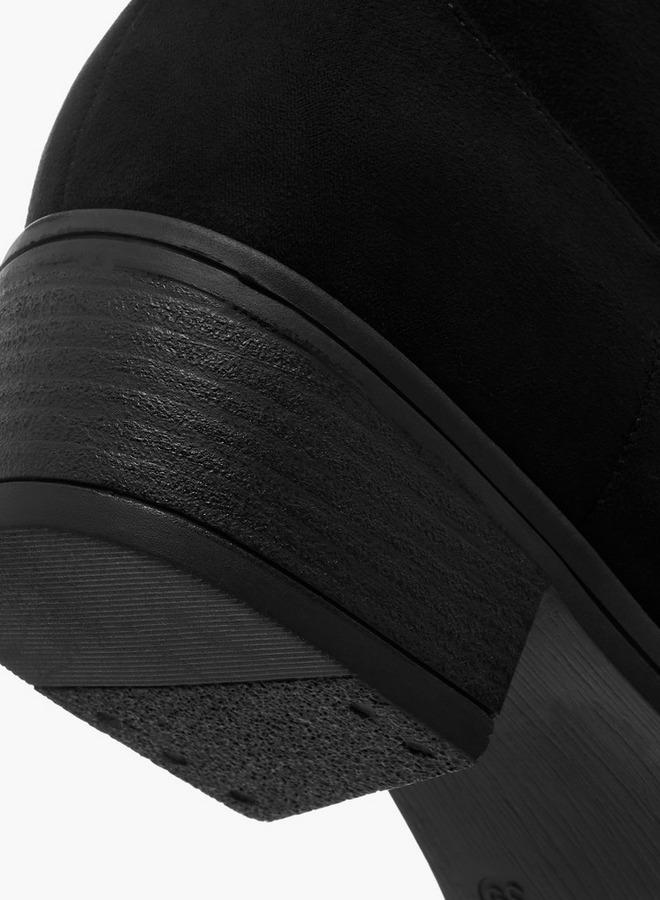 سيليست بوت نسائي بكعب عريض للكاحل - Image 5